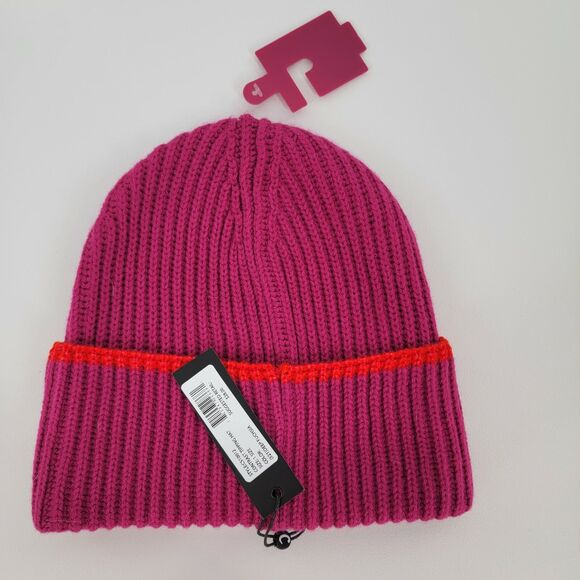 Circus by Sam Edelman Contrast Tipping Hat, Deep Fuchsia, NWT, MSRP $28.00 - Picture 2 of 2